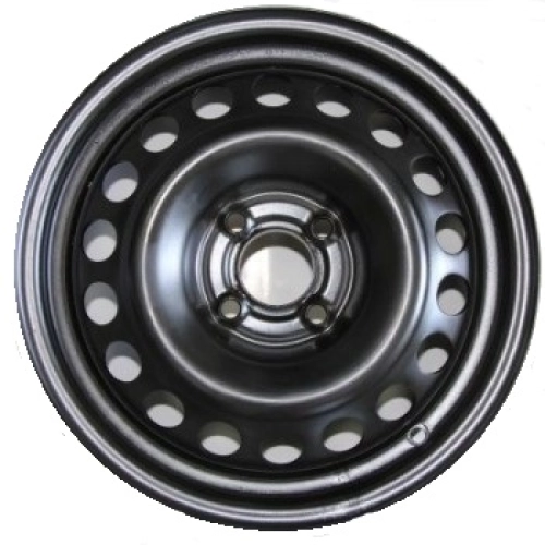 Steel Renault W5.5 R14 PCD4x100 ET43 DIA60.1 черный